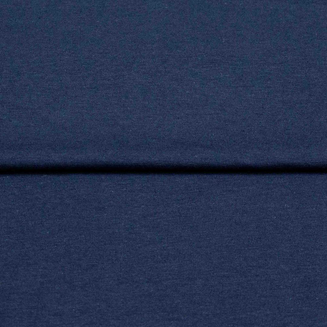 Jersey Knit - Cotton Spandex - 9.5oz - Navy