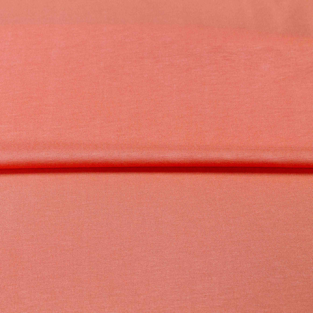 Jersey Knit - J Crew Deadstock - Rayon Spandex - Coral