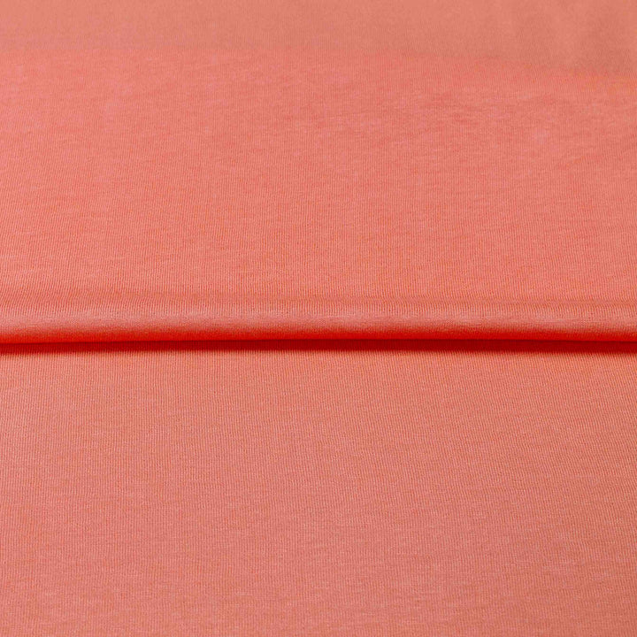Jersey Knit - J Crew Deadstock - Rayon Spandex - Coral