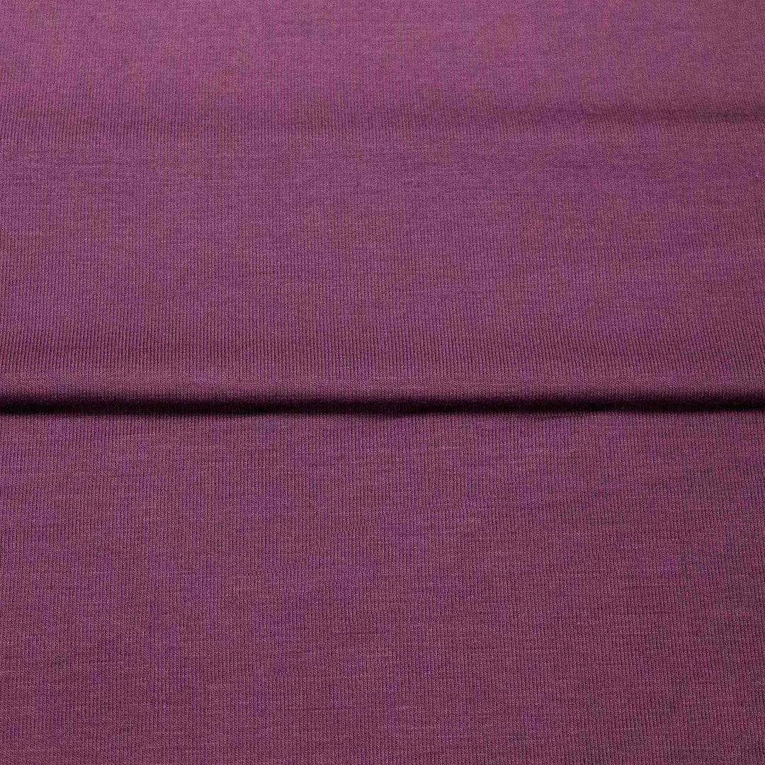 Jersey Knit - J Crew Deadstock - Rayon Spandex - Eggplant