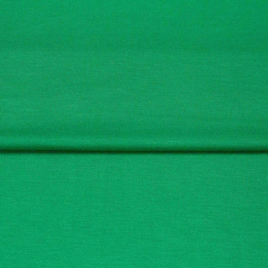 Jersey Knit - J Crew Deadstock - Rayon Spandex - Kelly Green