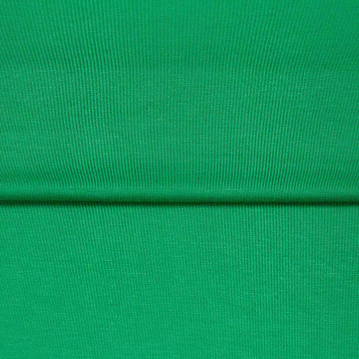 Jersey Knit - J Crew Deadstock - Rayon Spandex - Kelly Green
