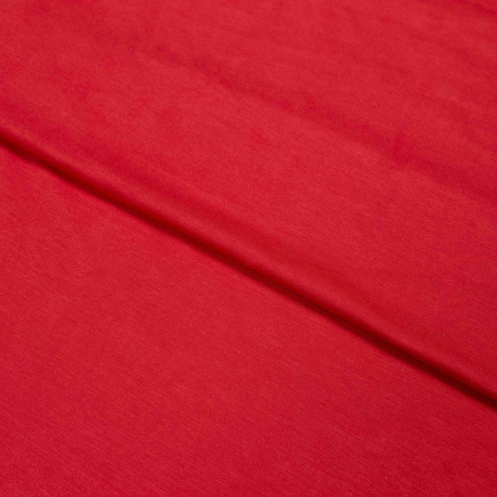 Jersey Knit - J Crew Deadstock - Rayon Spandex - Red