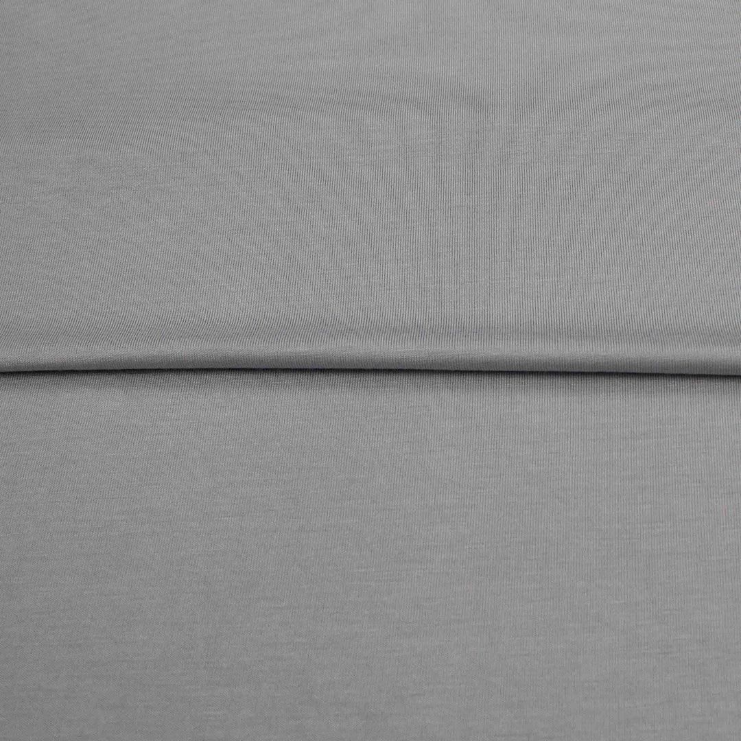 Jersey Knit - J Crew Deadstock - Rayon Spandex - Silver