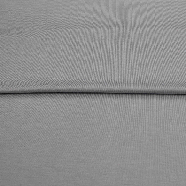 Jersey Knit - J Crew Deadstock - Rayon Spandex - Silver