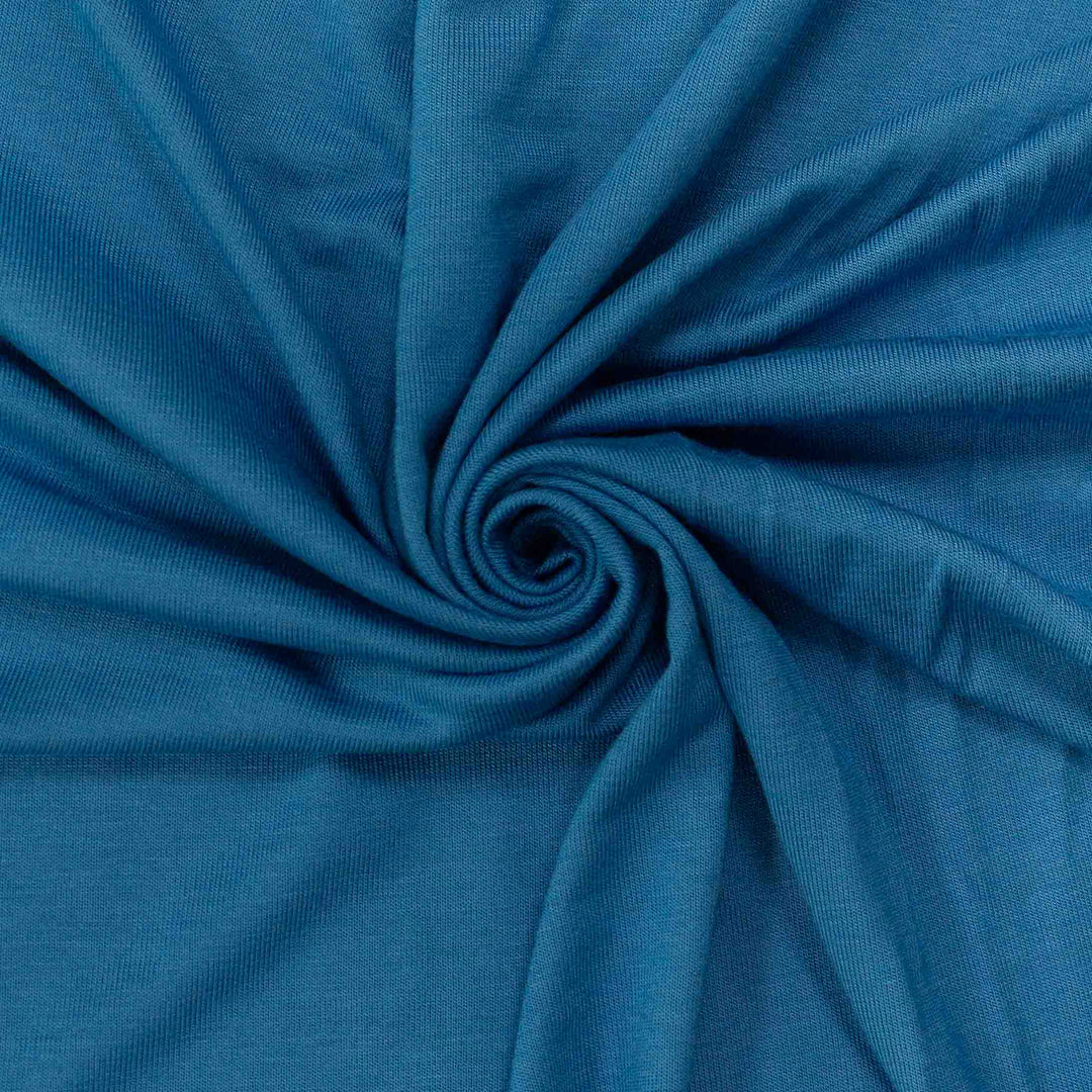 Jersey Knit - J Crew Deadstock - Rayon Spandex - Turquoise