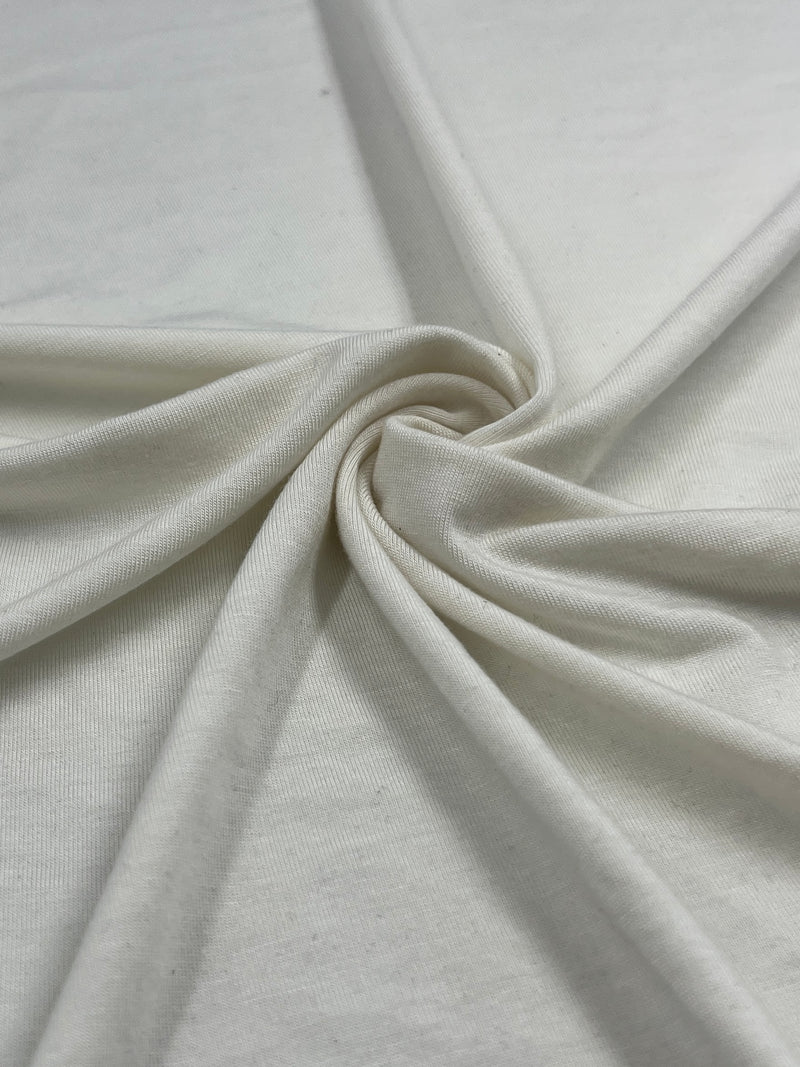 Jersey Knit - Modal Spandex - Ivory