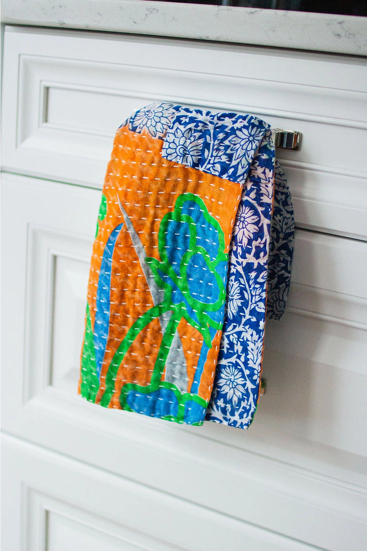 Kantha Kitchen Towels