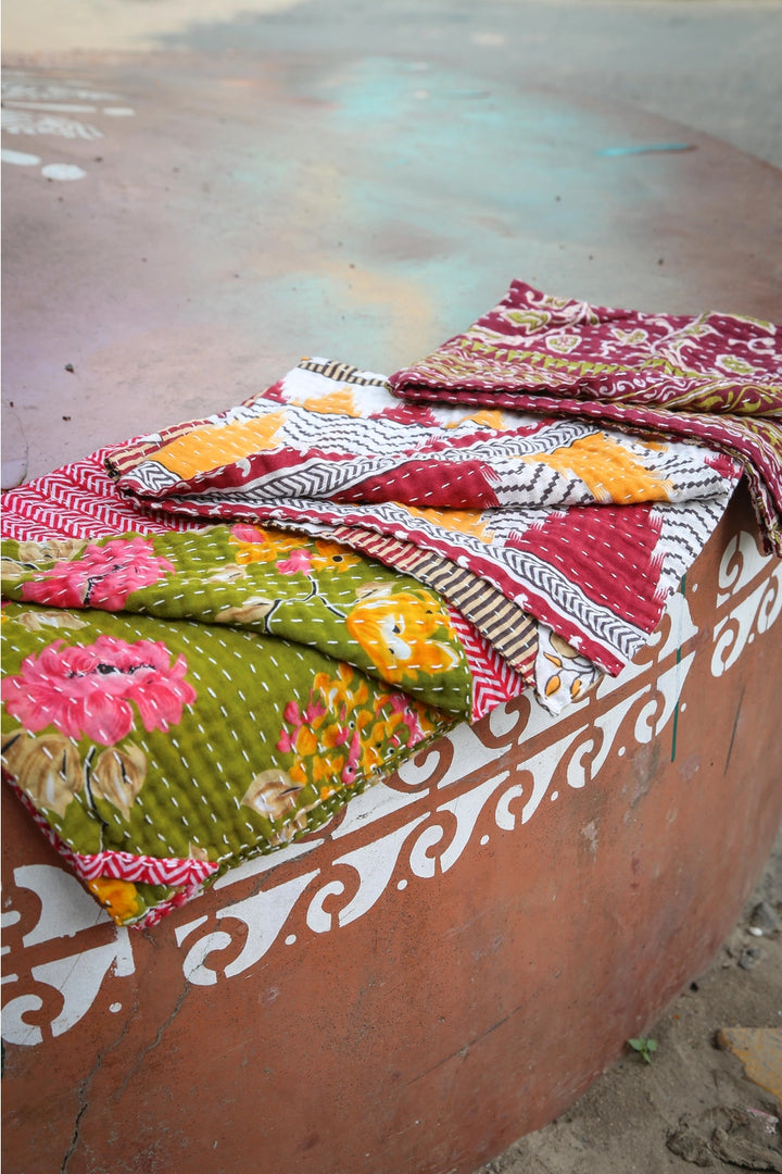 Kantha Kitchen Towels