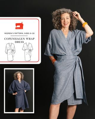 Pattern - Liesl + Co - Copenhagen Wrap Dress