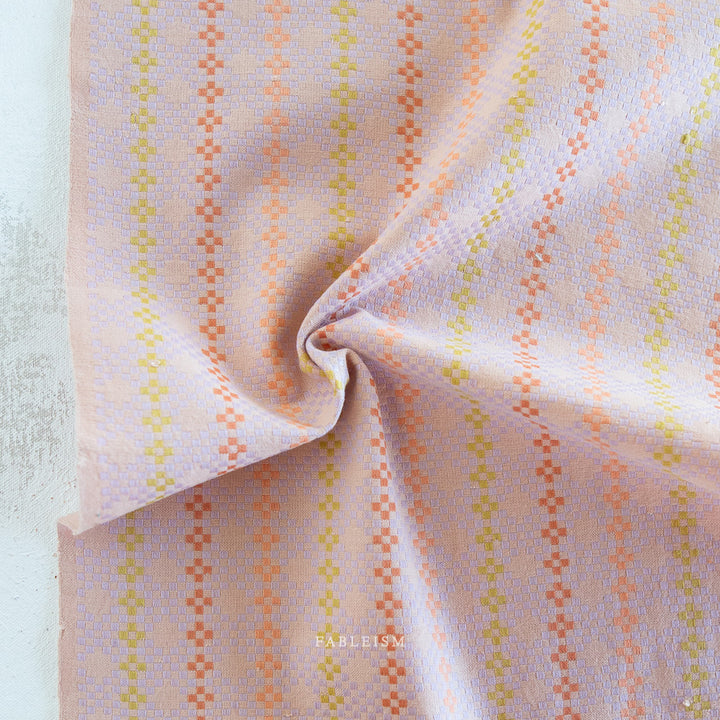Cotton Woven - Lucky Loom - Mosaic in Sweet