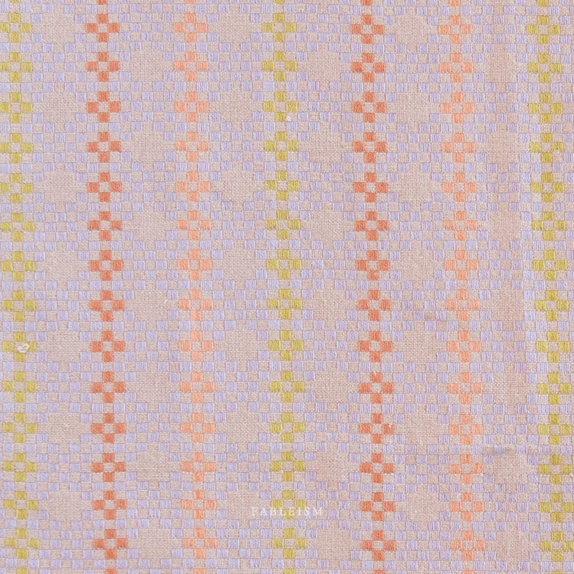 Cotton Woven - Lucky Loom - Mosaic in Sweet