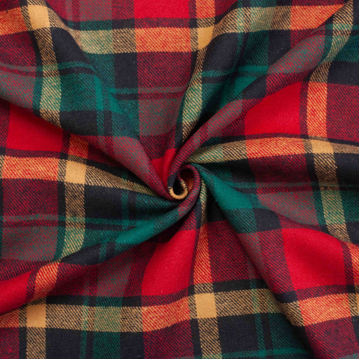 Flannel - Lightweight - Christmas Plaid
