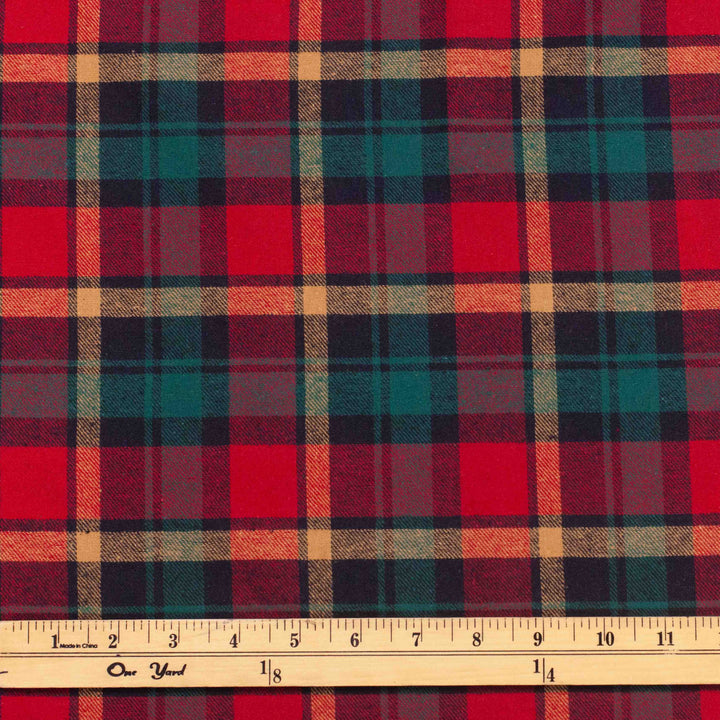 Flannel - Lightweight - Christmas Plaid