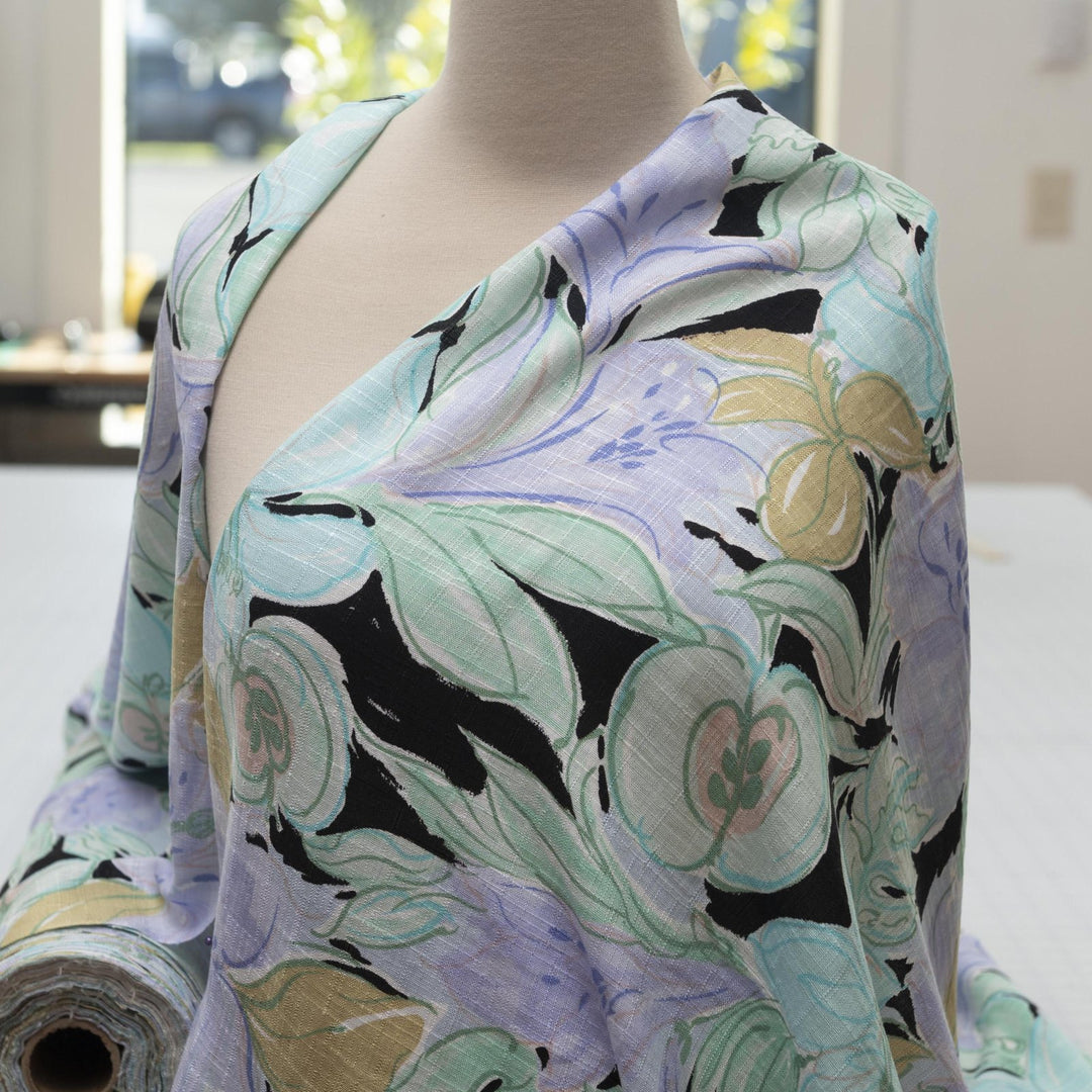 Linen - Print - Spring Floral