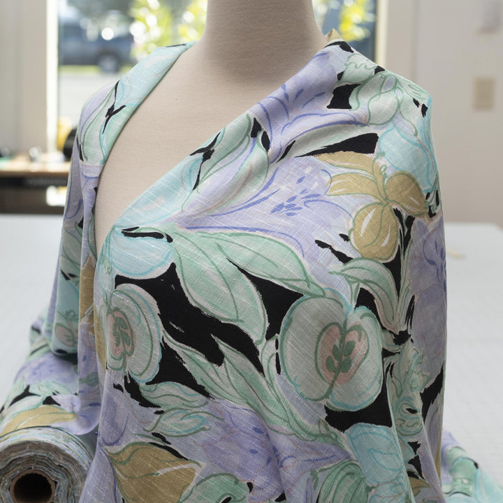 Linen - Print - Spring Floral