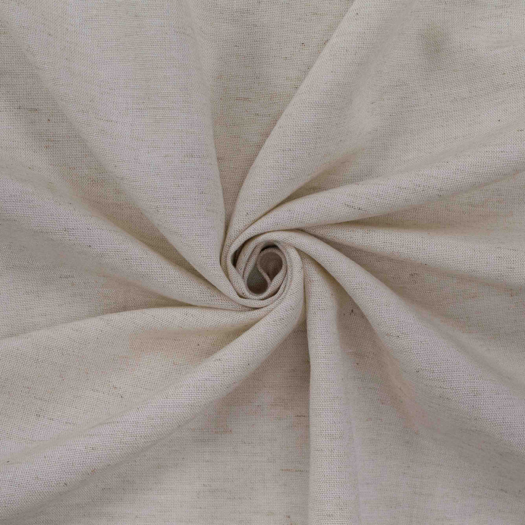 Linen & Cotton Blend - Laundered - Stone