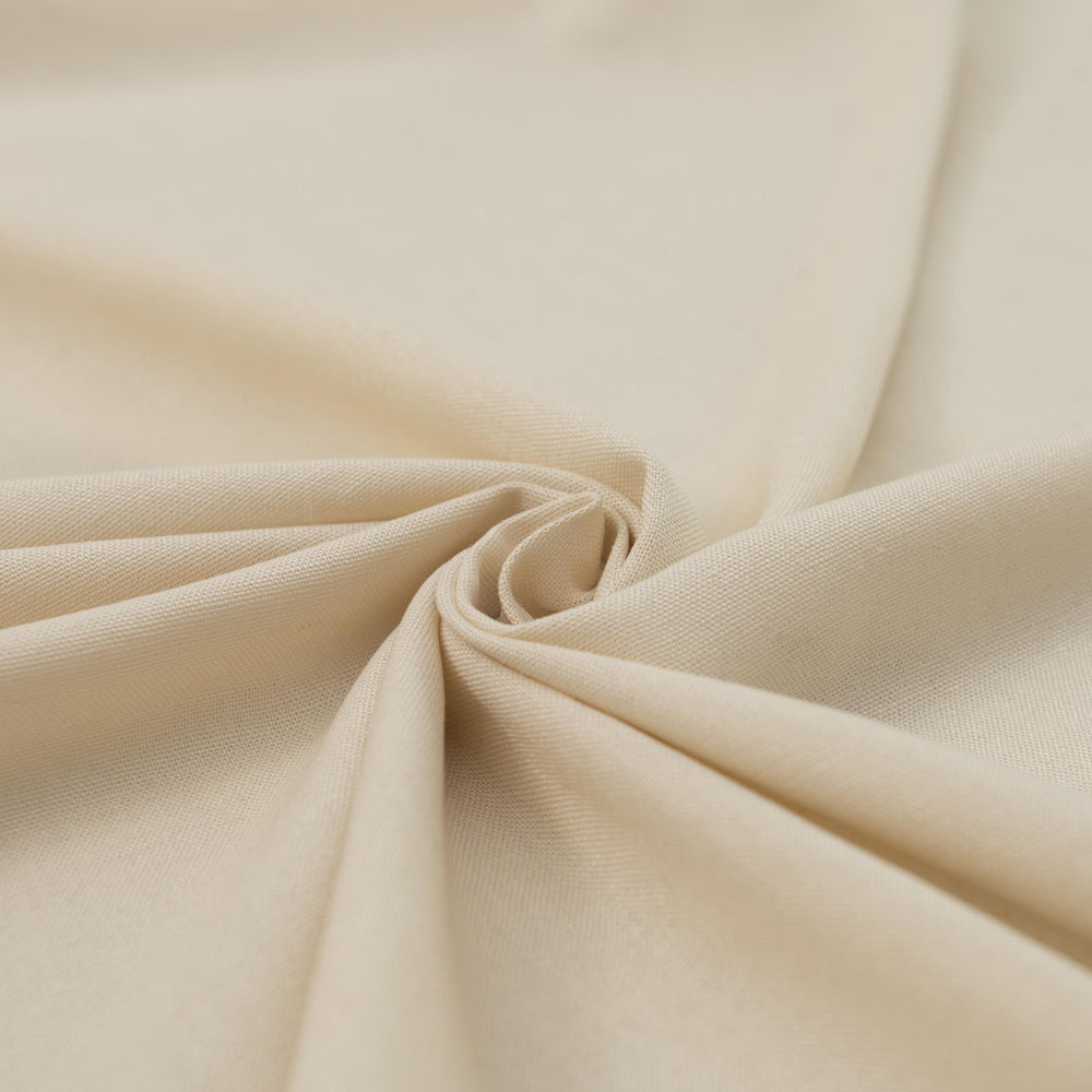 Natural linen-rayon blend fabric for summer sewing projects