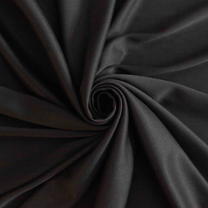 Lining - Interlock Poly Knit - Black