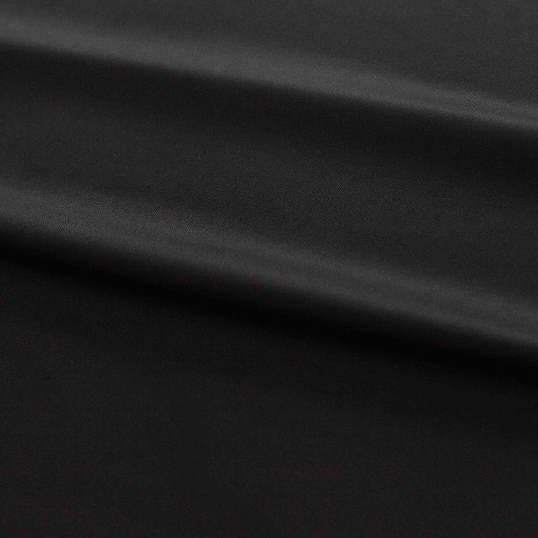 Lining - Interlock Poly Knit - Black