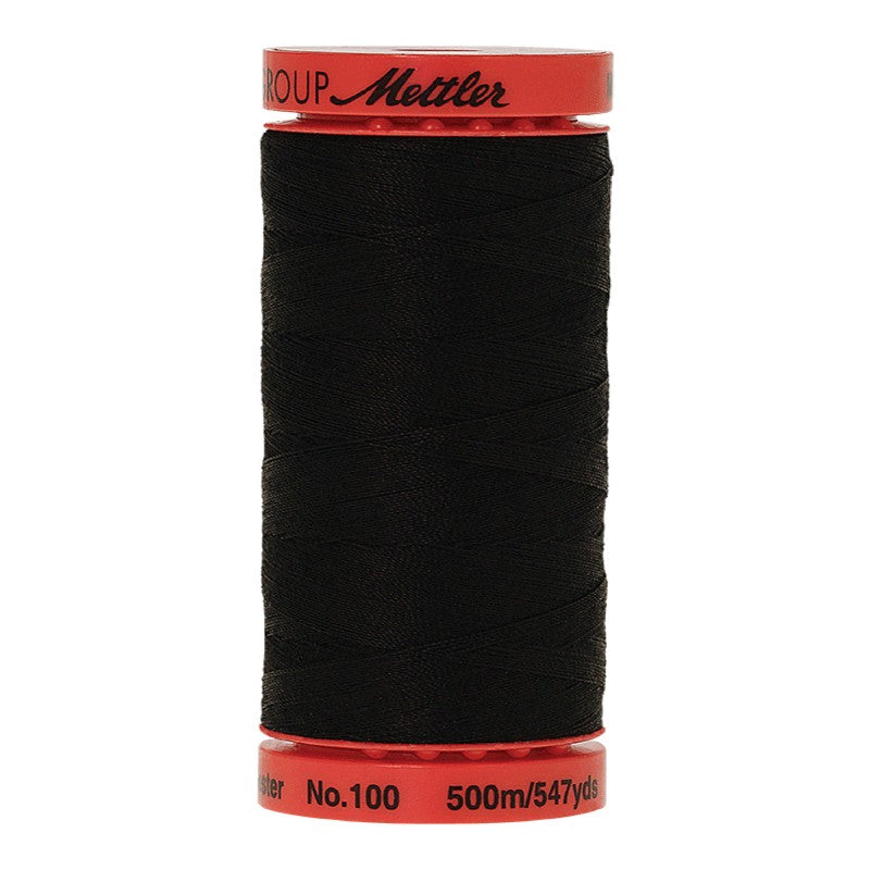 Metrosene 50wt All-Purpose Thread - 547 yards, Black - Available in 28 Colors