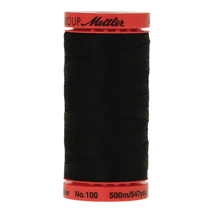 Metrosene 50wt All-Purpose Thread - 547 yards, Black - Available in 28 Colors