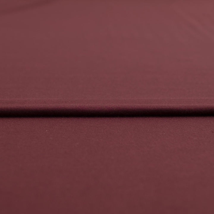 Luxurious Wine Modal Jersey - 93% Modal 7% Spandex Fabric for Tops & Dresses