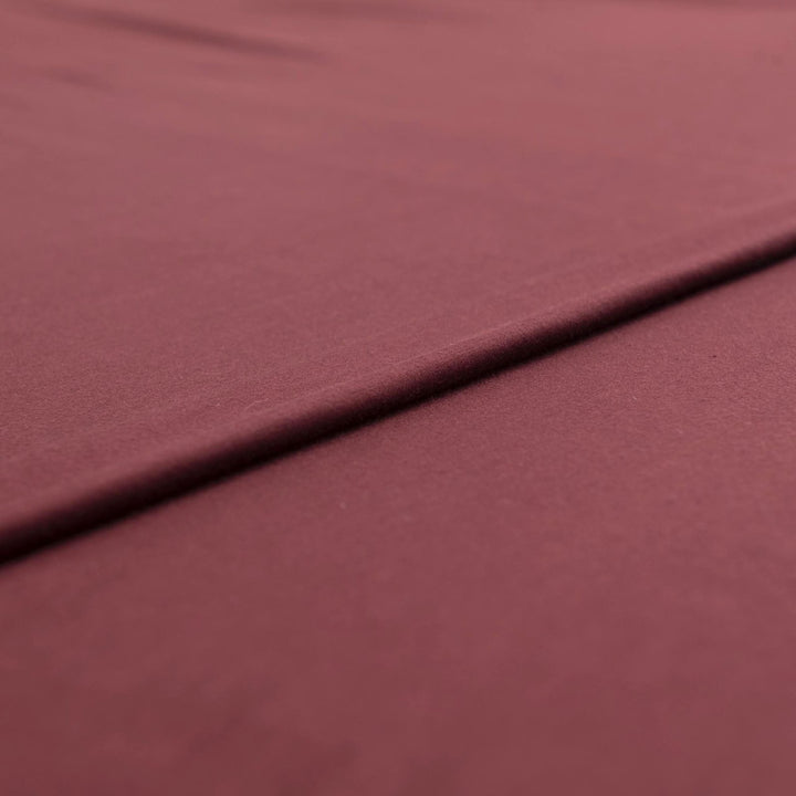 Luxurious Wine Modal Jersey - 93% Modal 7% Spandex Fabric for Tops & Dresses