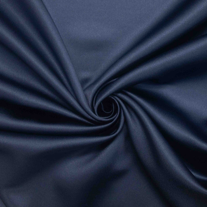 Mystique Satin - Storm Navy