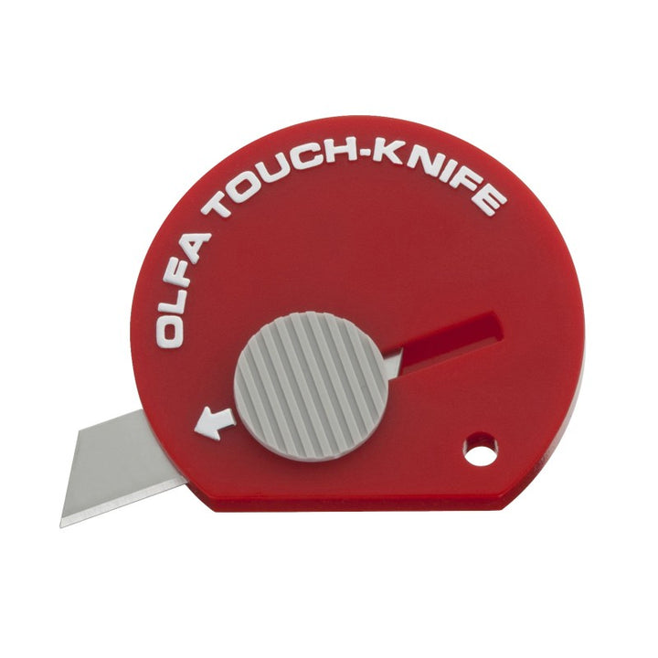 Olfa Touch Knife compact multi-purpose utility cutter with retractable blade