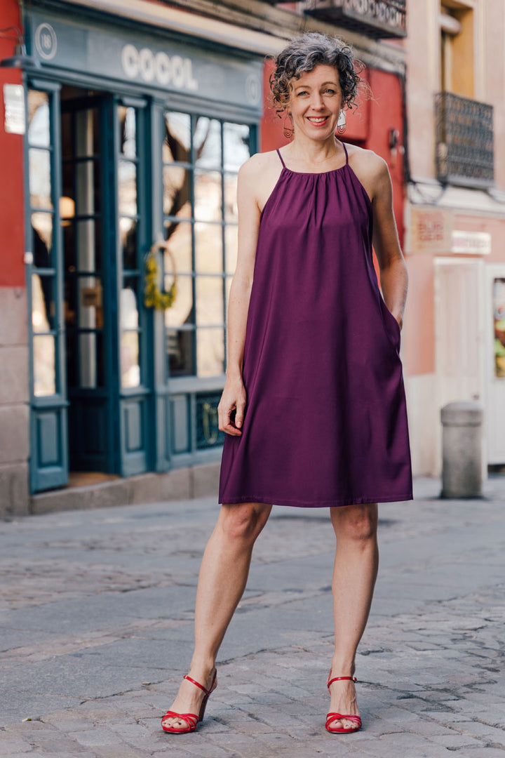 Pattern - Liesl + Co - The Enmore Halter Dress + Top
