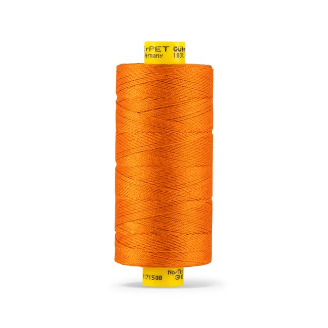 Gutermann Mara 30 rPET Recycled Polyester Thread Spool - 328 Yards for Sustainable Sewing