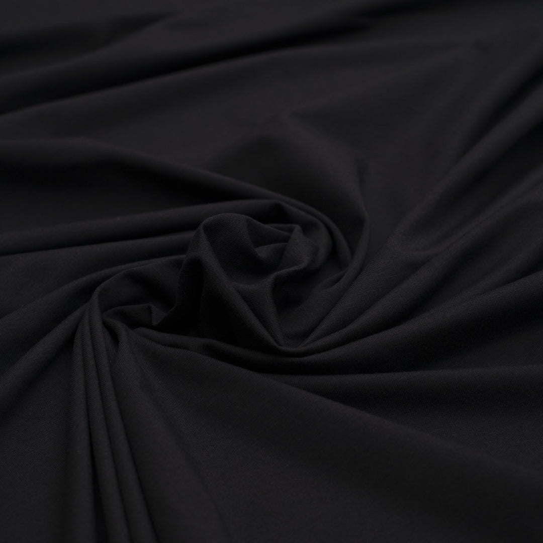 Perla Knit Cotton - OEKO-TEX Certified - Basic Black