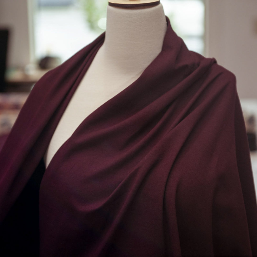 Perla Knit Cotton - OEKO-TEX Certified - Merlot