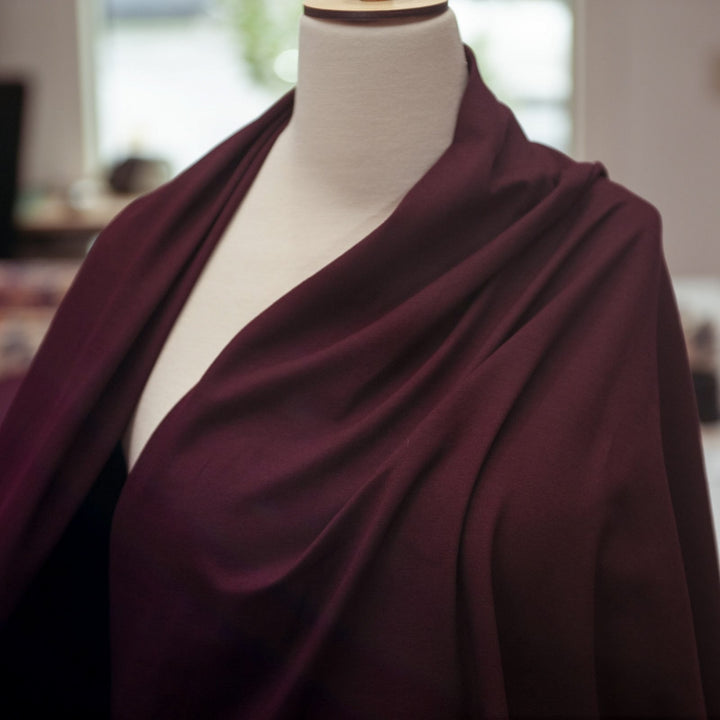 Perla Knit Cotton - OEKO-TEX Certified - Merlot