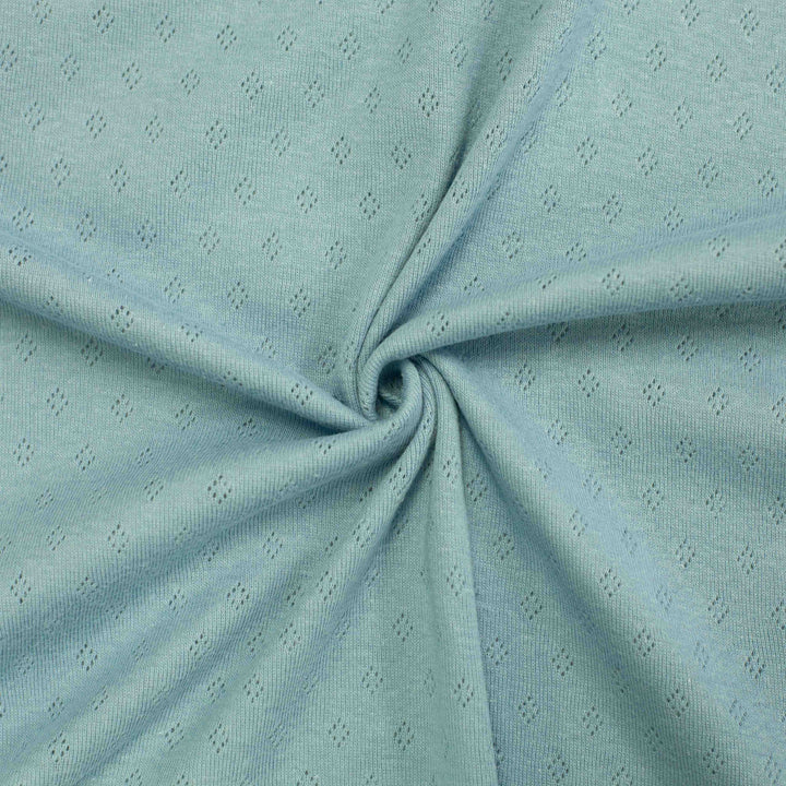 Pointelle - Cornflower Blue (Tiny Diamond Pattern)