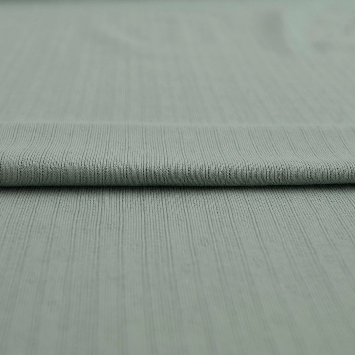 Pointelle Cotton Knit - Soft Sage