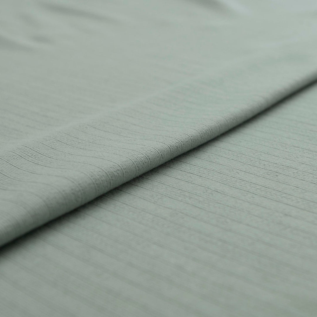 Pointelle Cotton Knit - Soft Sage