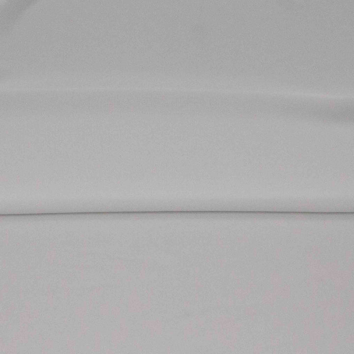 Polyester Chiffon (Royal)- White