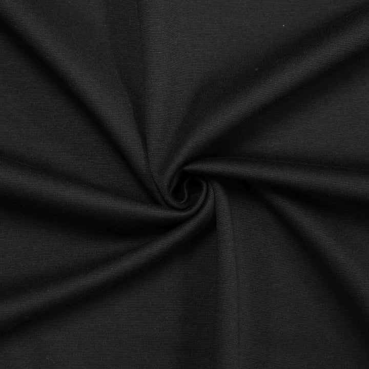 Ponte - Cotton/Polyester Blend - Black