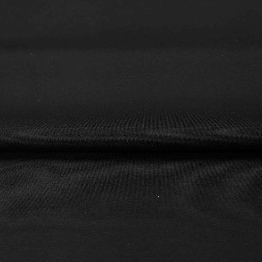 Ponte - Cotton/Polyester Blend - Black