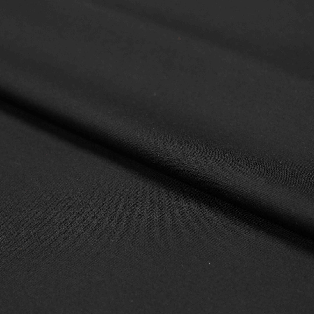 Ponte - Cotton/Polyester Blend - Black