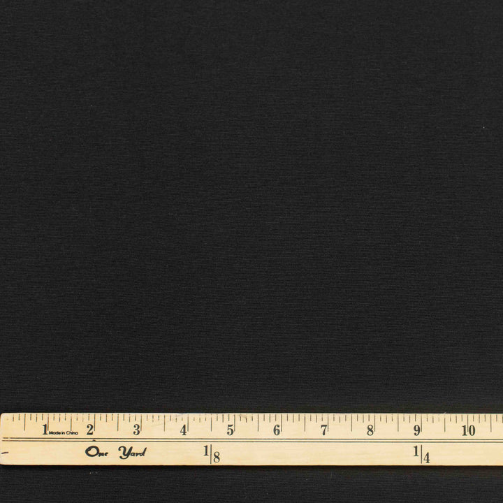 Ponte - Cotton/Polyester Blend - Black
