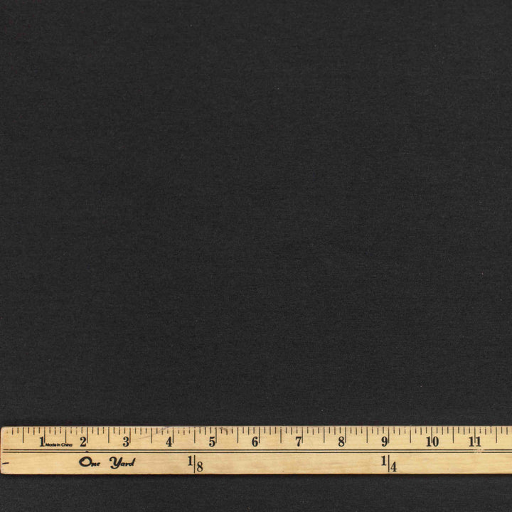 Ponte - Cotton/Polyester Blend - Charcoal