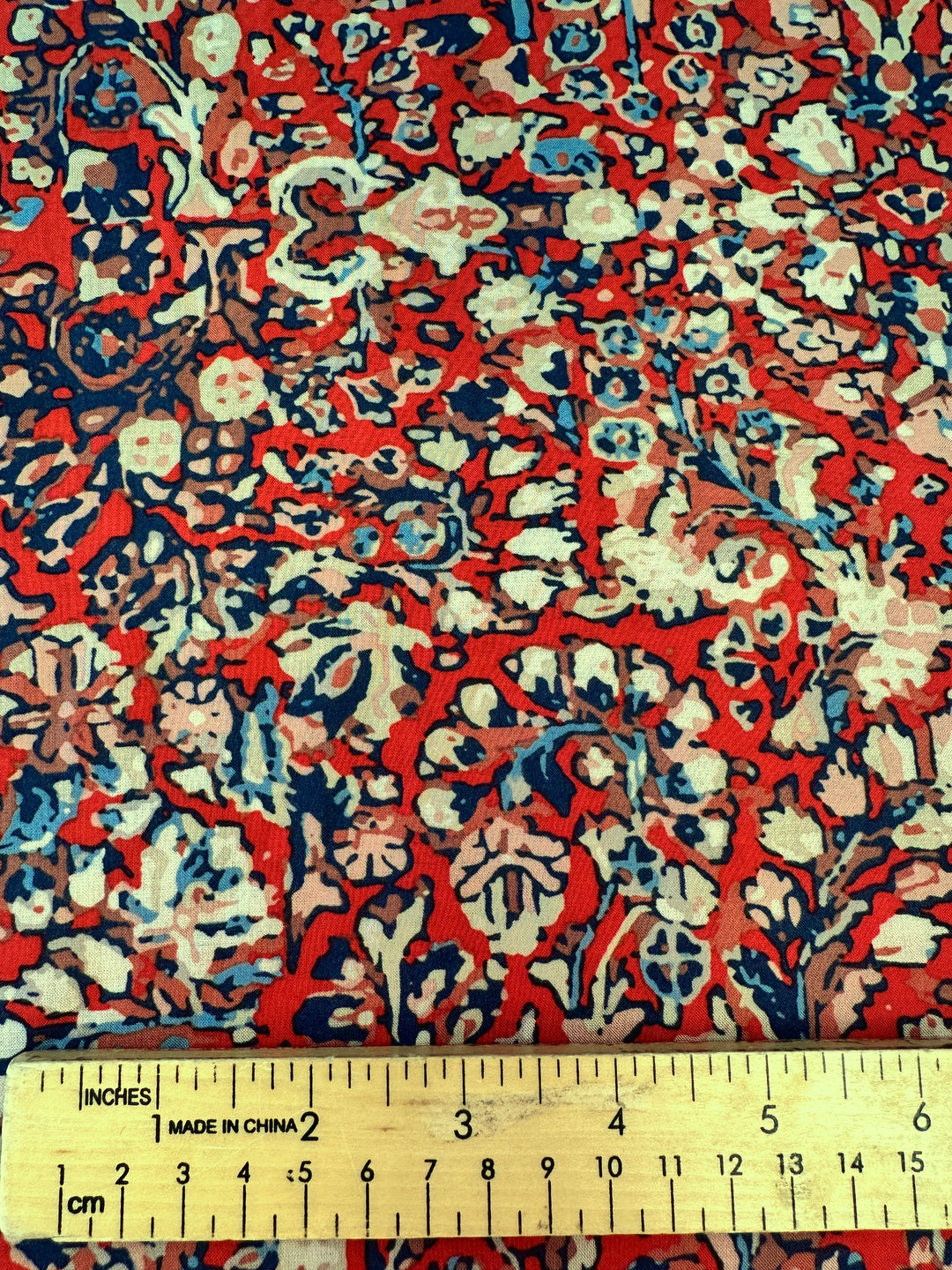 Rayon Challis - Treasured Kermes