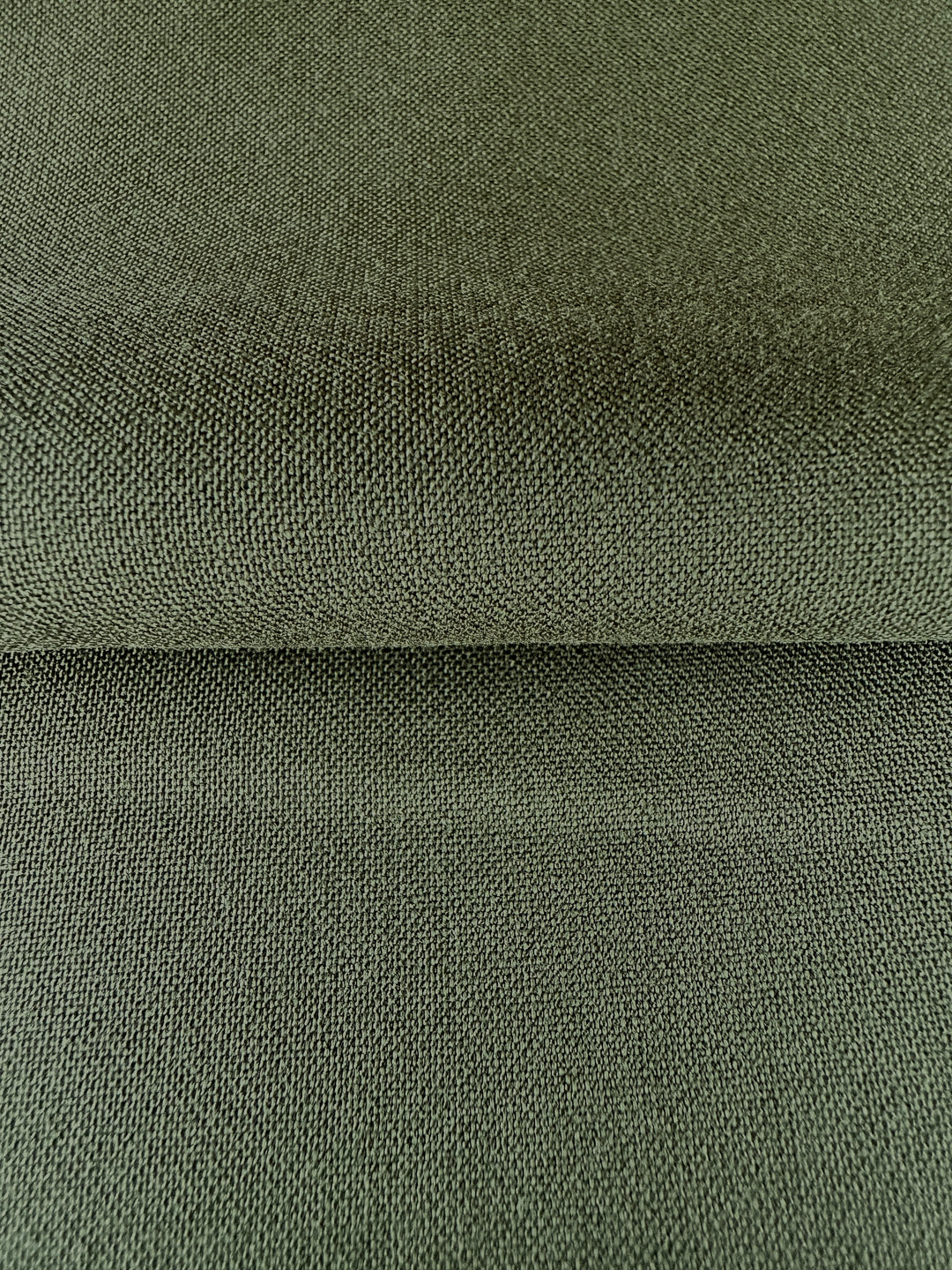 Rayon Challis Solids - Olive