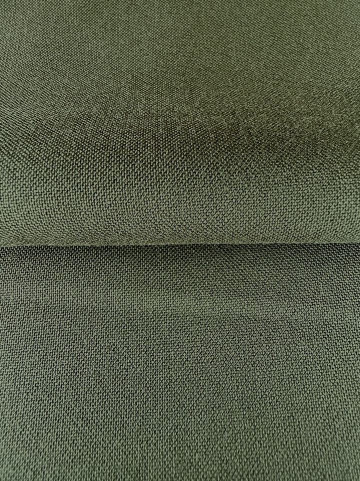 Rayon Challis Solids - Olive