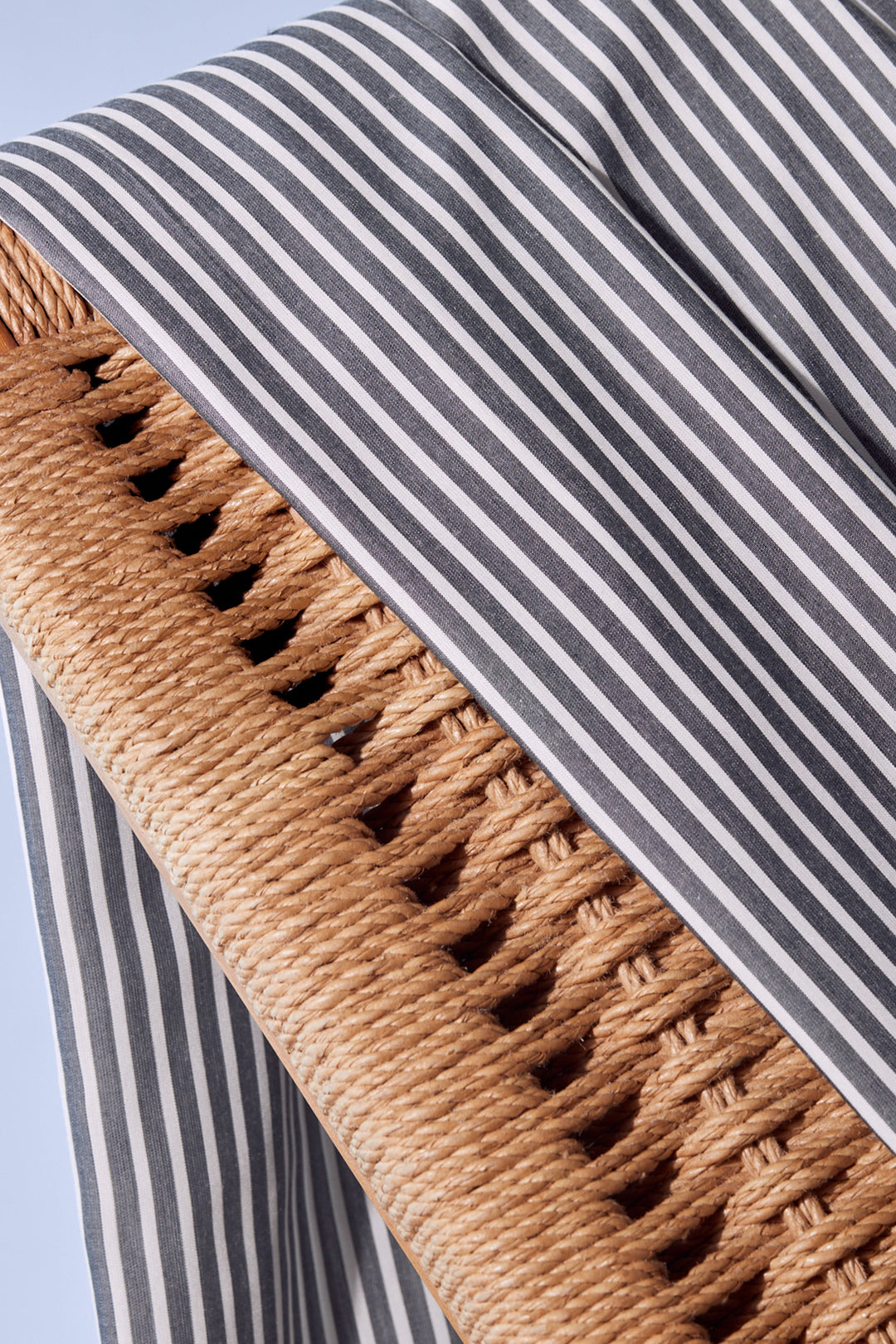 Viscose Woven Stripe Sunray Forest Gray and White fabric – lightweight viscose/modal material for dresses, skirts, and blouses