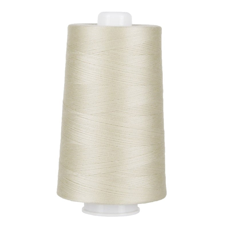 Superior Threads Omni serger thread assortment display with 24 colors and 6000-yard durable poly core cones.