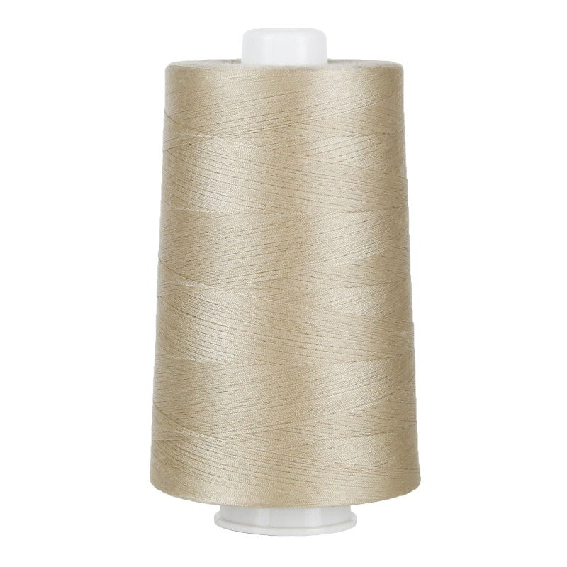 Superior Threads Omni serger thread assortment display with 24 colors and 6000-yard durable poly core cones.